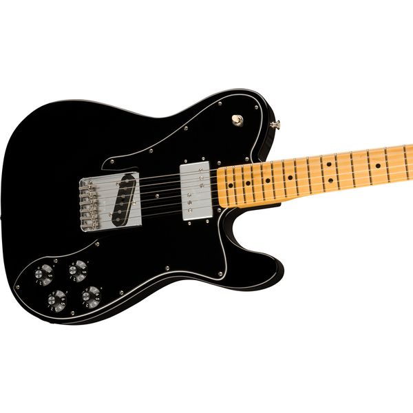 La guitare électrique Fender AV II 77 TELE CUSTOM MN BLK , Avis et Test