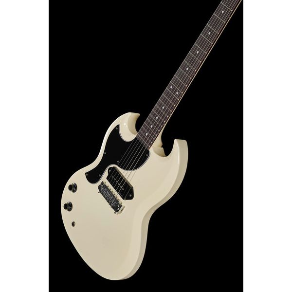 Harley Benton DC-60 Junior LH Polaris White (Guitare électrique) Avis et Test