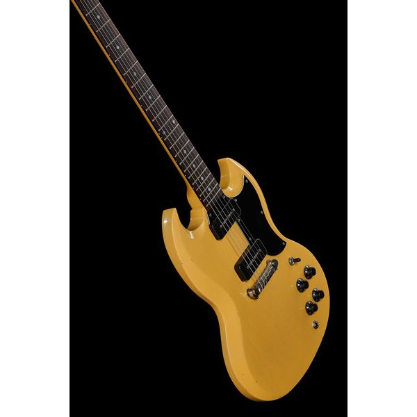 La guitare électrique Maybach Albatroz 65-2 P90 TV Yellow / Avis & Test