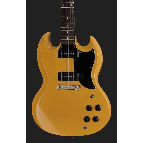 La guitare électrique Maybach Albatroz 65-2 P90 TV Yellow / Avis & Test