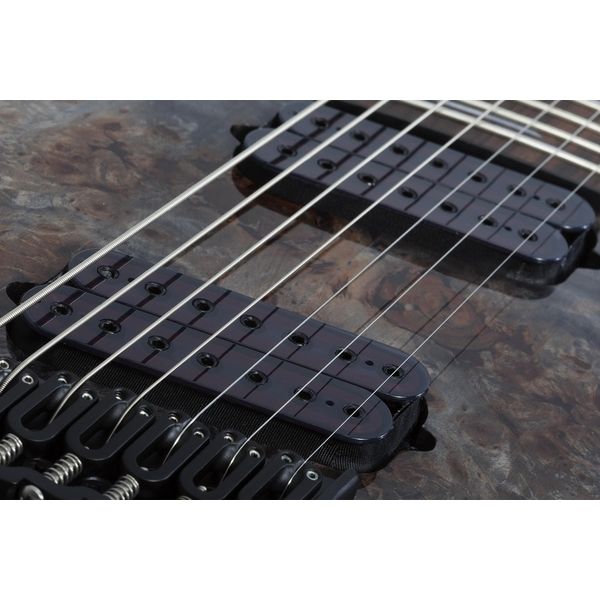 Guitare électrique Schecter Omen Elite-7 MS Charcoal / Test et Avis