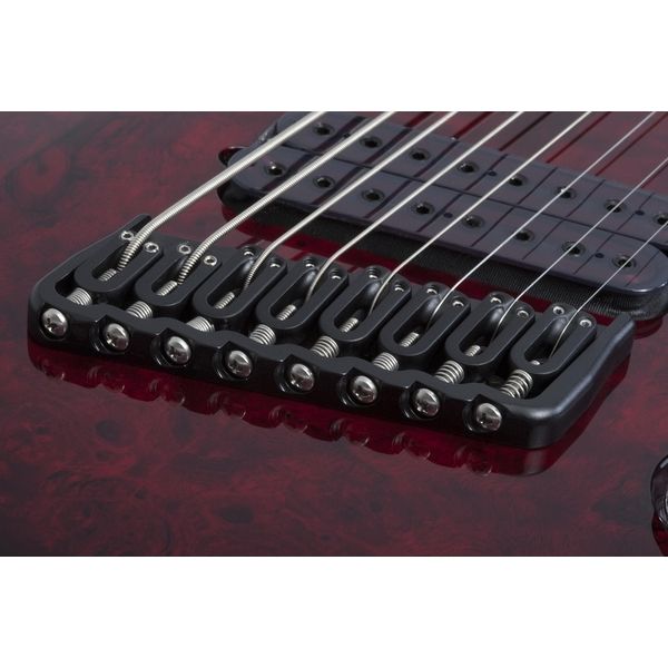 Guitare électrique Schecter Omen Elite-8 MS Black Cherry Test, Avis, Comparatif