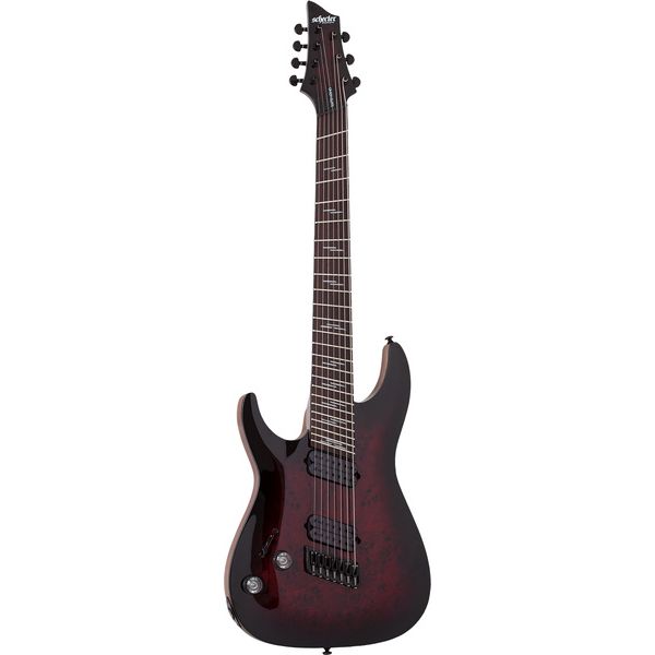 Schecter Omen Elite-7 MS BL Cherry LH (Guitare électrique) : Test, Avis et Comparatif