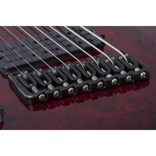 Schecter Omen Elite-8 MS BL Cherry LH (Guitare électrique) / Test, Avis & Comparatif