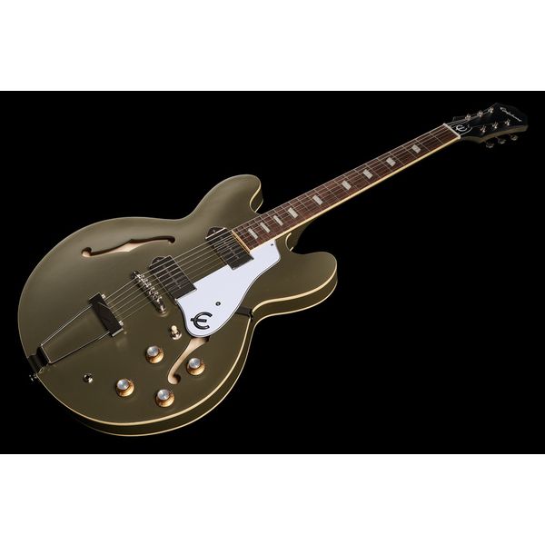 Guitare électrique Epiphone Casino Worn Olive Drab Avis et Test