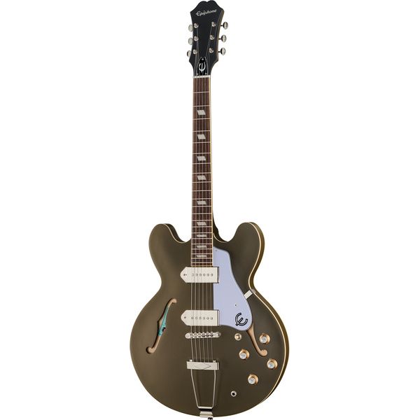 Guitare électrique Epiphone Casino Worn Olive Drab Avis et Test