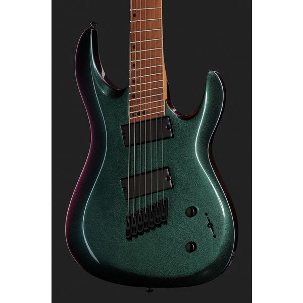 La guitare électrique Harley Benton R-457FFB Roasted MultiScale / Test, Avis