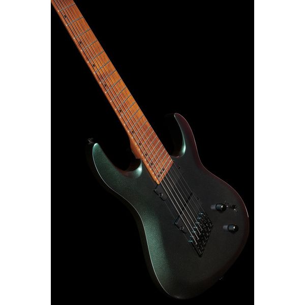 La guitare électrique Harley Benton R-457FFB Roasted MultiScale / Test, Avis