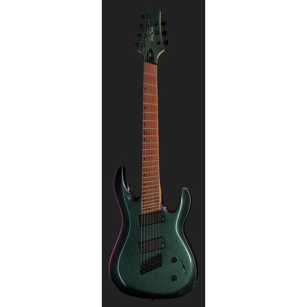 La guitare électrique Harley Benton R-457FFB Roasted MultiScale / Test, Avis