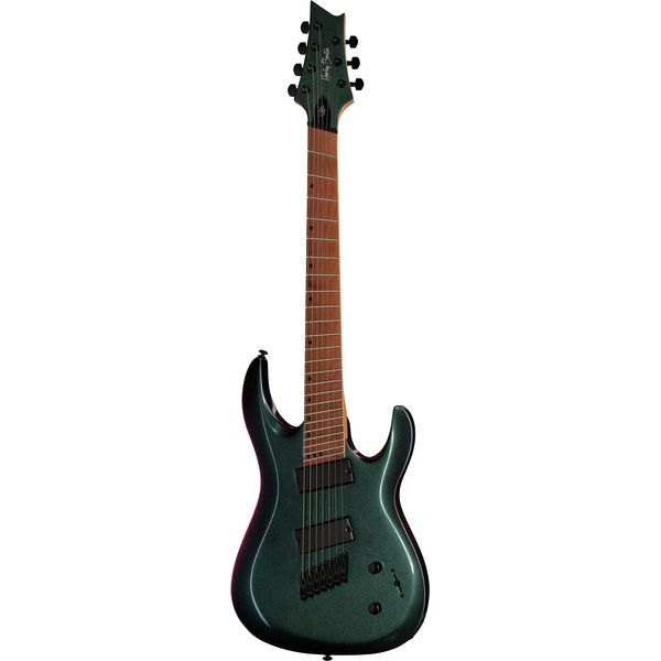 La guitare électrique Harley Benton R-457FFB Roasted MultiScale / Test, Avis