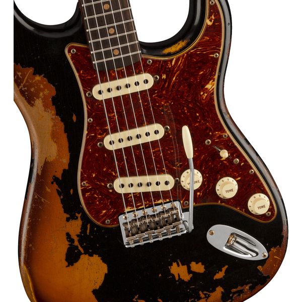 La guitare électrique Fender 61 Strat Roasted ABCS SH Relic Avis, Test