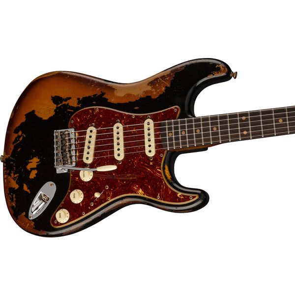 La guitare électrique Fender 61 Strat Roasted ABCS SH Relic Avis, Test