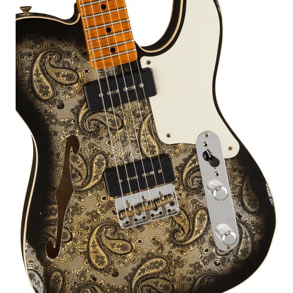 Fender Tele Dual P90 Black Paisley (Guitare électrique) Test, Avis & Comparatif