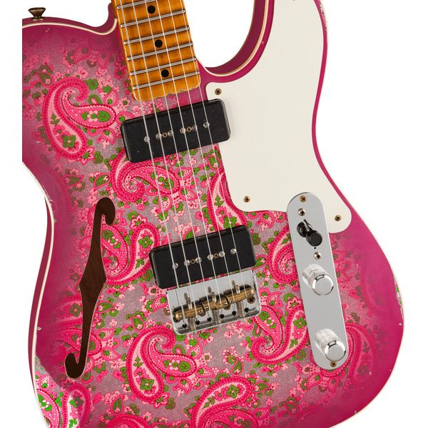 Guitare électrique Fender Tele Dual P90 Pink Paisley / Avis et Test