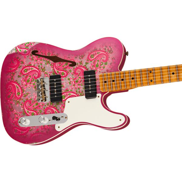 Guitare électrique Fender Tele Dual P90 Pink Paisley / Avis et Test