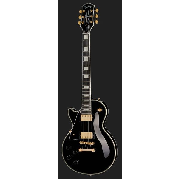 Guitare électrique Epiphone Les Paul Custom Ebony LH Test, Avis & Comparatif