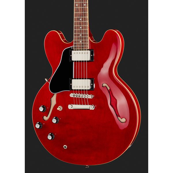 Epiphone ES-335 Cherry LH (Guitare électrique) Test et Avis