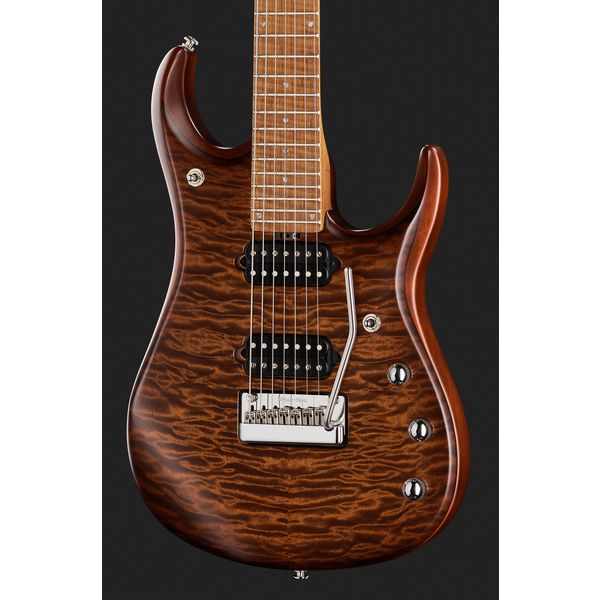 Music Man Petrucci JP15 7 Quilt SB (Guitare électrique) Test, Avis et Comparatif