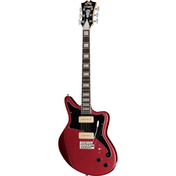 Guitare électrique DAngelico Premier Bedford Ox Blood - Test, Avis, Comparatif