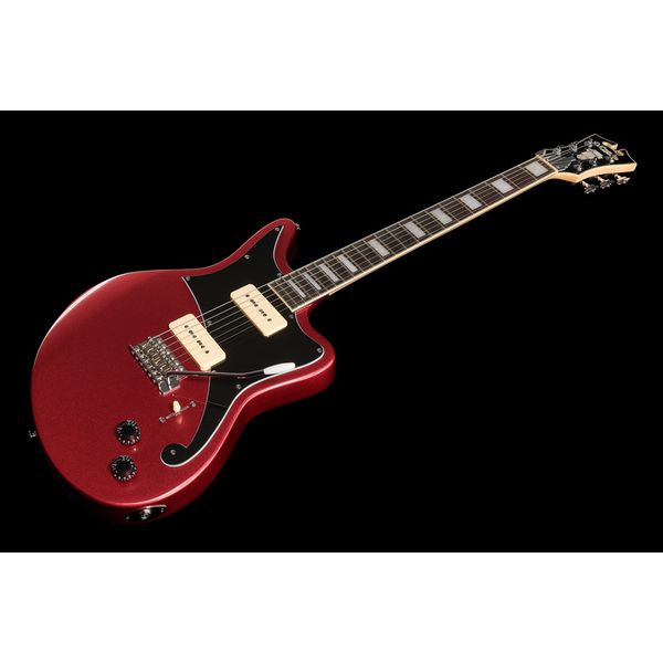 Guitare électrique DAngelico Premier Bedford Ox Blood - Test, Avis, Comparatif