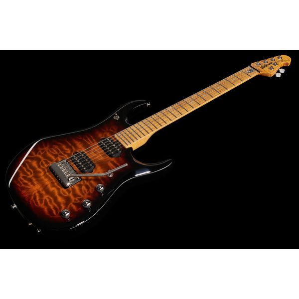 Guitare électrique Music Man Petrucci JP15 Tiger Eye QT / Test, Avis, Comparatif