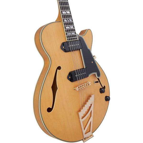 DAngelico DLX SS Baritone Satin Honey (Guitare électrique) : Test, Avis