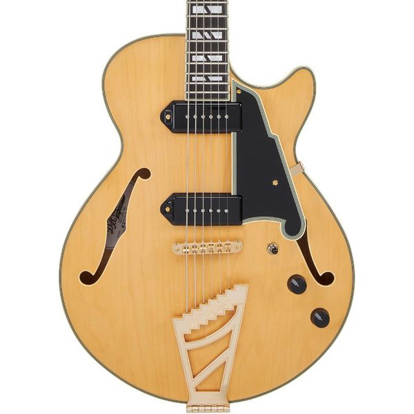 DAngelico DLX SS Baritone Satin Honey (Guitare électrique) : Test, Avis