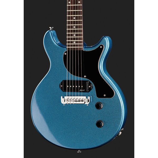 Harley Benton DC-Junior FAT Pelham Blue (Guitare électrique) Avis et Test