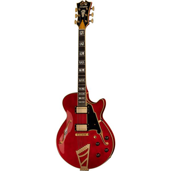 Guitare électrique DAngelico Excel SS Trans Cherry : Avis et Test