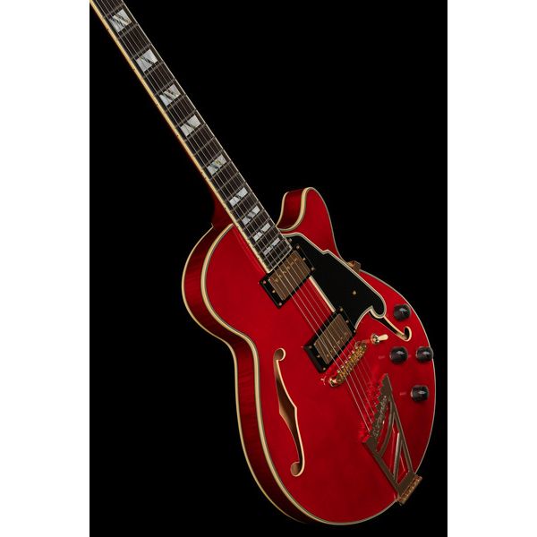 Guitare électrique DAngelico Excel SS Trans Cherry : Avis et Test