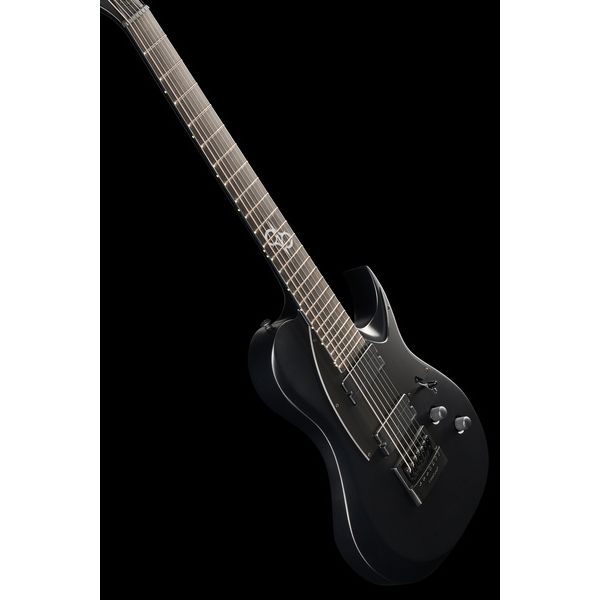 La guitare électrique Solar Guitars T1.7AC-Carbon Black Matte Test, Avis