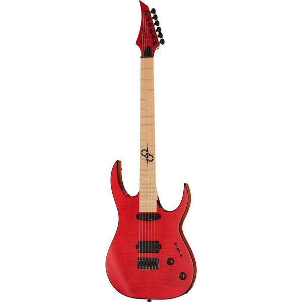 Solar Guitars SB1.6HFBR Flame Blood Red (Guitare électrique) Avis & Test