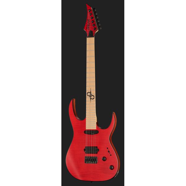 Solar Guitars SB1.6HFBR Flame Blood Red (Guitare électrique) Avis & Test