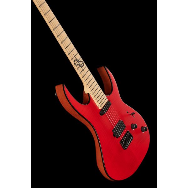 Solar Guitars SB1.6HFBR Flame Blood Red (Guitare électrique) Avis & Test