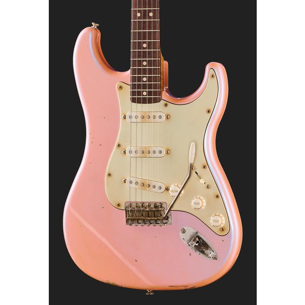 LSL Saticoy RW Ice Pink Med Aged (Guitare électrique) , Test, Avis et Comparatif