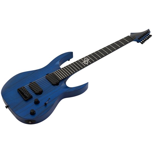 La guitare électrique Solar Guitars A2.7BLOP+ Blue Open Pore Matte / Avis et Test