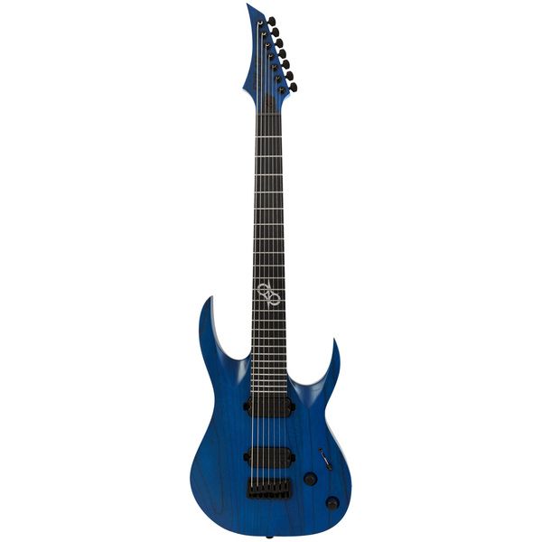 La guitare électrique Solar Guitars A2.7BLOP+ Blue Open Pore Matte / Avis et Test