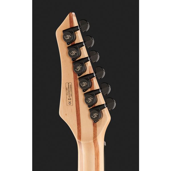 La guitare électrique Harley Benton Amarok BT LH BKNT Flame Burst Test & Avis