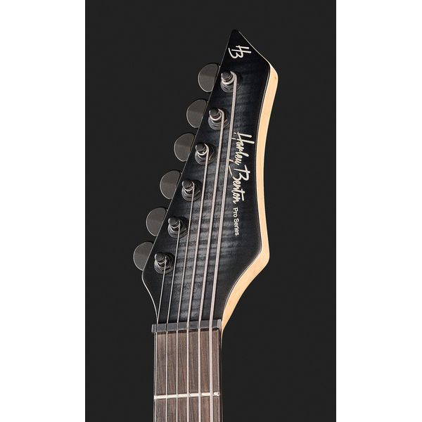 La guitare électrique Harley Benton Amarok BT LH BKNT Flame Burst Test & Avis