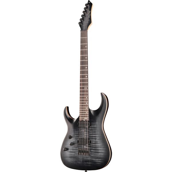 La guitare électrique Harley Benton Amarok BT LH BKNT Flame Burst Test & Avis