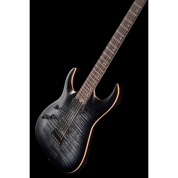 La guitare électrique Harley Benton Amarok BT LH BKNT Flame Burst Test & Avis