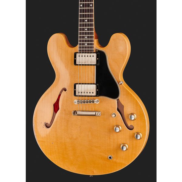 La guitare électrique Gibson 1961 ES-335 Reissue Natural HA Test, Avis, Comparatif