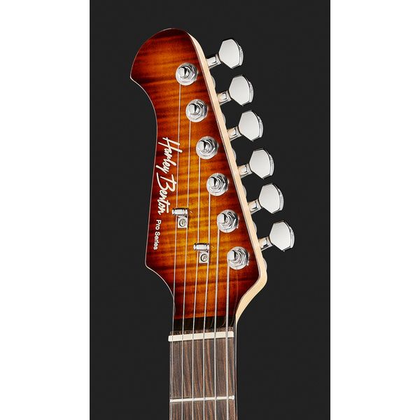 La guitare électrique Harley Benton Fusion-III LH HSH EB FBB - Avis et Test