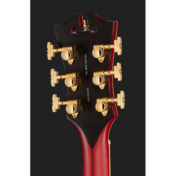 DAngelico DLX SS Barit. Satin Trans Wine (Guitare électrique) / Test et Avis