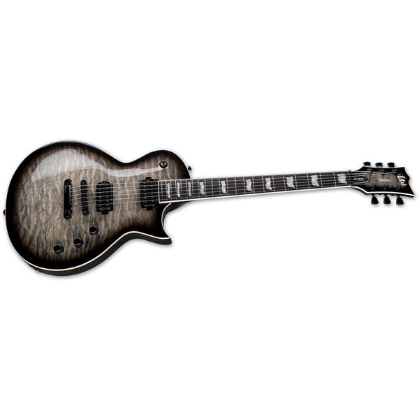 La guitare électrique ESP LTD EC-1000 QM CHB : Test & Avis