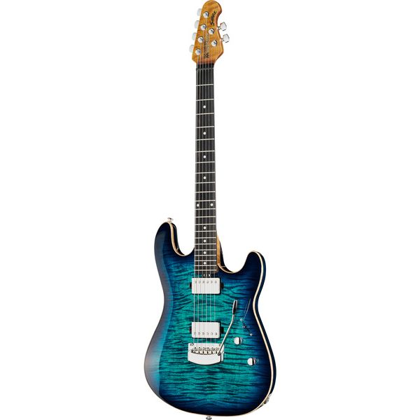 Music Man Sabre Deep Blue Burst (Guitare électrique) / Avis, Test