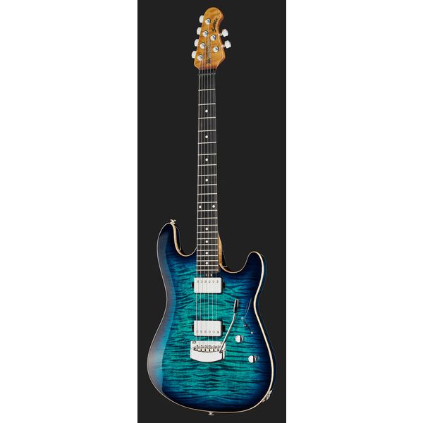 Music Man Sabre Deep Blue Burst (Guitare électrique) / Avis, Test