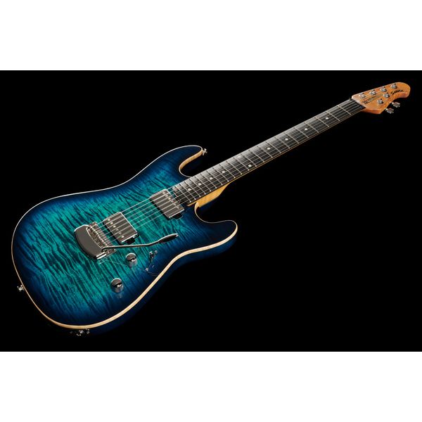 Music Man Sabre Deep Blue Burst (Guitare électrique) / Avis, Test