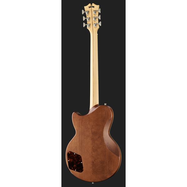 Guitare électrique DAngelico DLX Atlantic Baritone Walnut : Test et Avis