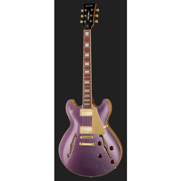 La guitare électrique Harley Benton HB-35Plus Metallic Plum , Avis, Test